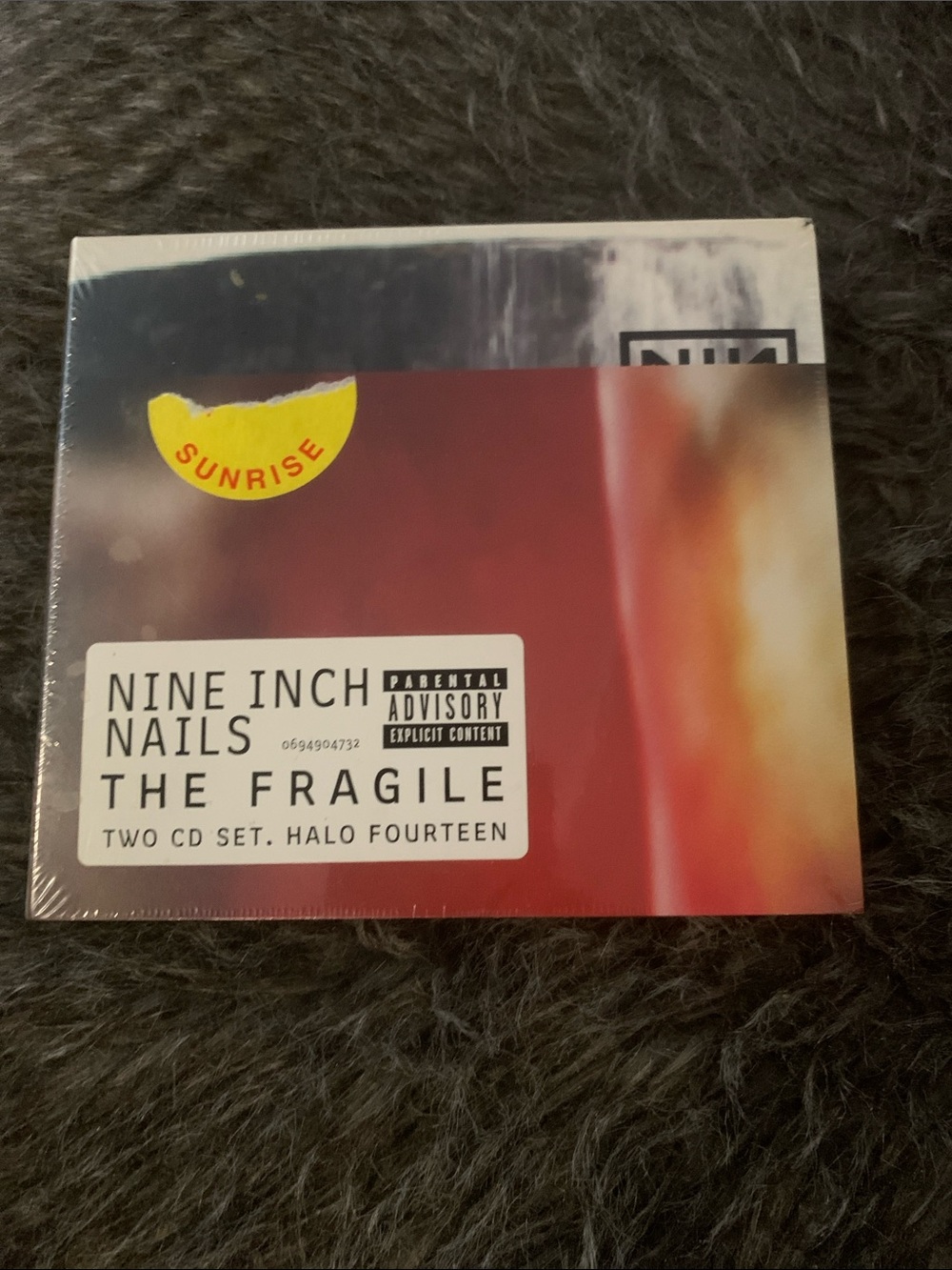 Nine Inch Nails — The Fragile (Red/Orange Artwork)